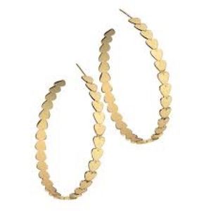 JENNIFER ZEUNER Drea Hoop Earrings